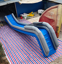 Inflatable yacht sli
